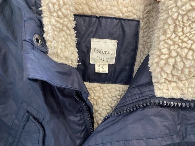 Abrigo infantil Sfera azul