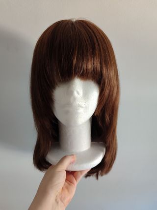 Peluca pelo natural y lace completo