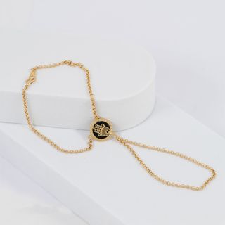 Pulsera pasamanos Mano de Fátima oro 18k 750