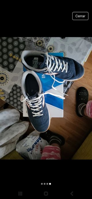 Zapatillas Kelme Indoor Talla 40 Balonmano Fútbol