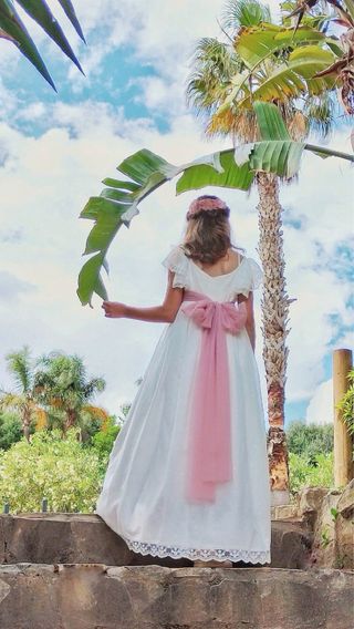 Vestido de comunión de niña