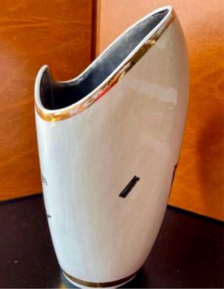 Jarrón Vintage Porcelana Años 60