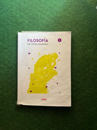 Libro Filosfia 1 bachillerato edebe