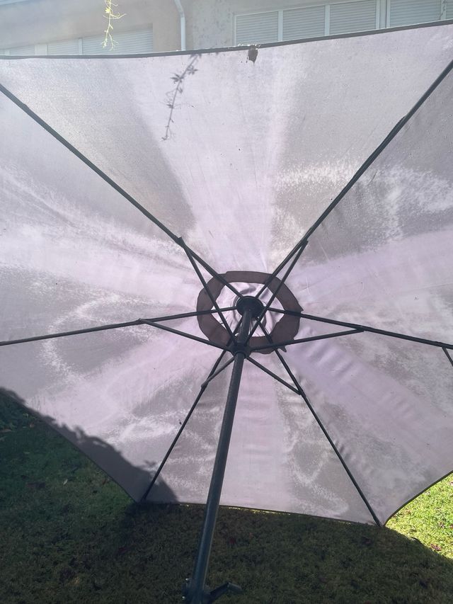 Sombrilla de jardín 2.60m  de ancho