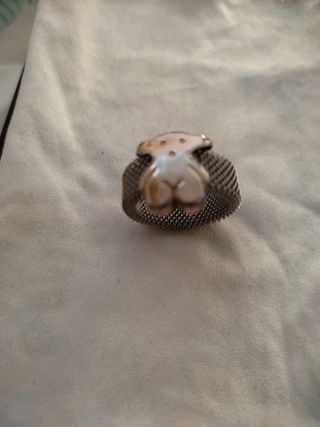 Anillo Oso Tous Plata