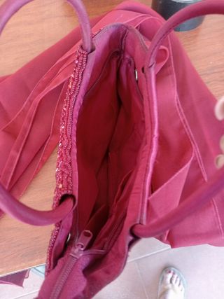 Bolso de fiesta con foulard