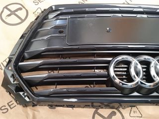 Parrilla Delantera Audi A4 S4 B9 Negra satinada