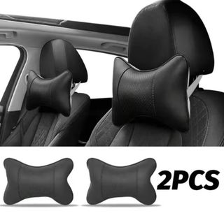 Reposacabezas Coche Negro (2 Unidades)