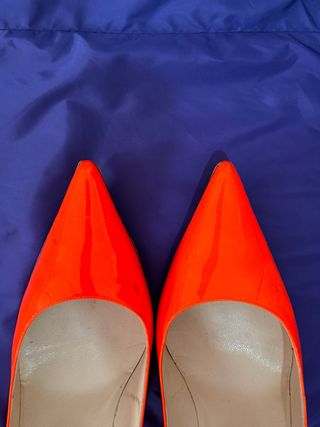 Zapatos Jimmy Choo Naranja luminiscente 