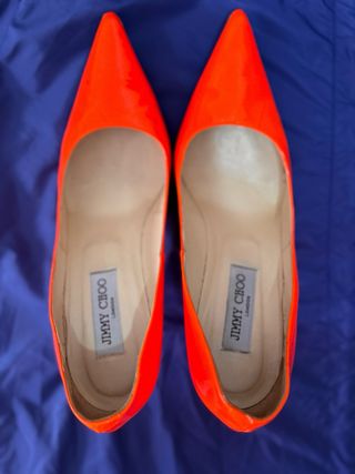 Zapatos Jimmy Choo Naranja luminiscente 