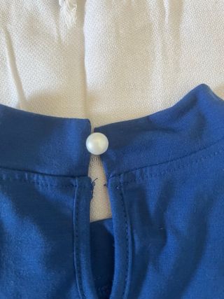 Top Shein Blu Taglia M