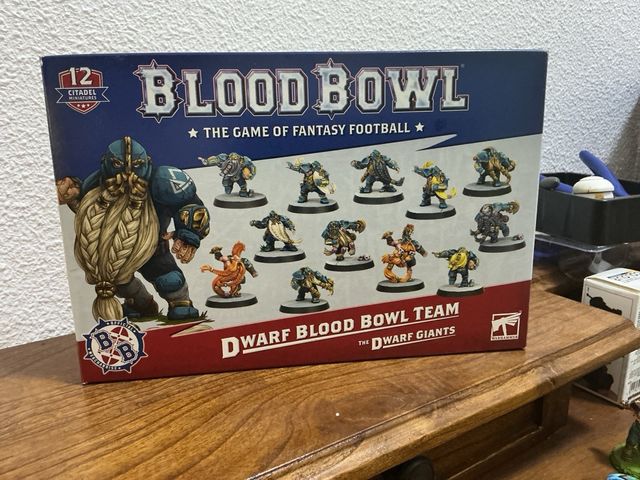 Blood Bowl: Equipo Enanos Gigantes (Pintados)