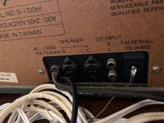 Tocadiscos/ mini cadena Inves 100 HF