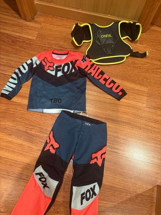 Traje Motocross Fox 180 + Peto O'Neal