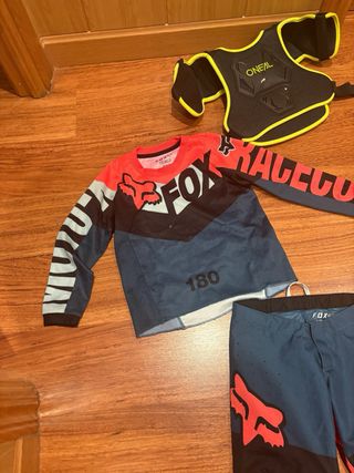 Traje Motocross Fox 180 + Peto O'Neal