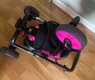 Triciclo Smartrike plegable fucsia