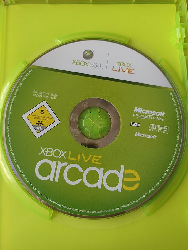 🇪🇸 Xbox 360 Live Arcade Compilation Disc
