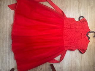 Vestido rojo de fiesta
