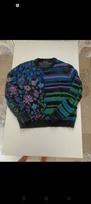 Jersey Desigual Multicolor Talla XL