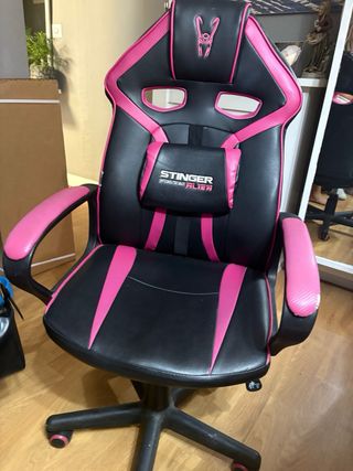 Silla Gamer Rosa Stinger