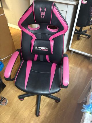 Silla Gamer Rosa Stinger