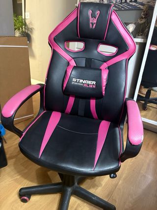 Silla Gamer Rosa Stinger