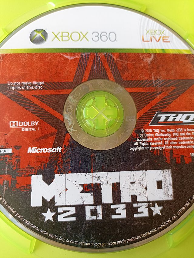 🇪🇸 Metro 2033 Xbox 360