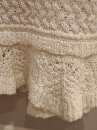 Top Crochet Blanco Talla M 