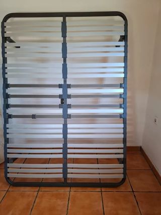 Somier 135 cm con patas