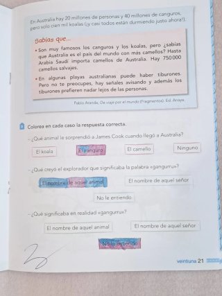 Lengua 3º Primaria Anaya cuadernos 2 y 3