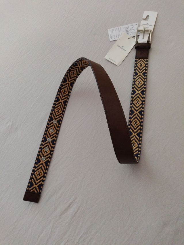 Cinturón Springfield unisex con estampado