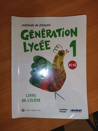 GENERATION LYCEE A1/A2 ELEVE+CD+DVD
