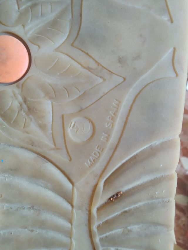 Sandalias Destroy naranjas mujer