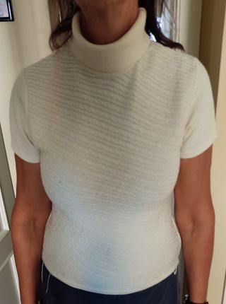 Jersey de algodón, manga corta, ideal otoño