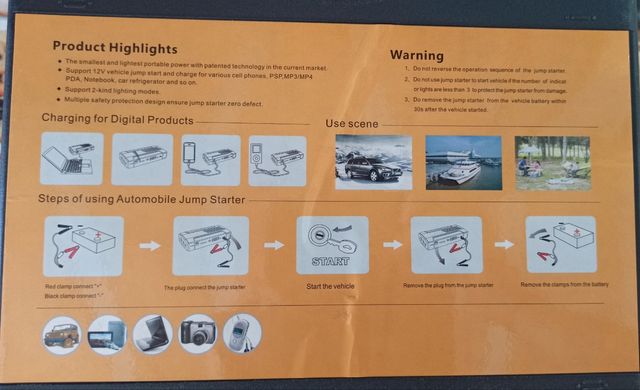 Avviatore Auto Multi-Funzione