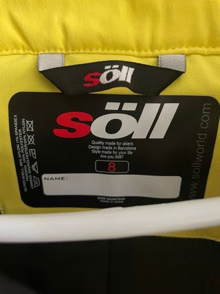 Ropa de esquí infantil Soll