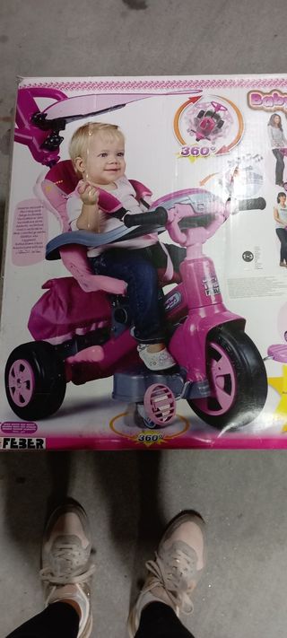 Triciclo Feber Evolutivo Rosa