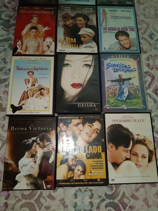 Lote 12 Películas DVD (Drama, Romance, Musicales)