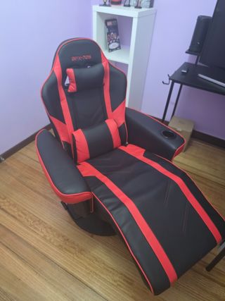 Silla Gaming BFX-70S Negra y Roja