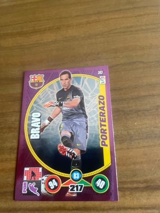 Cromo Fútbol 2014 Bravo Portero
