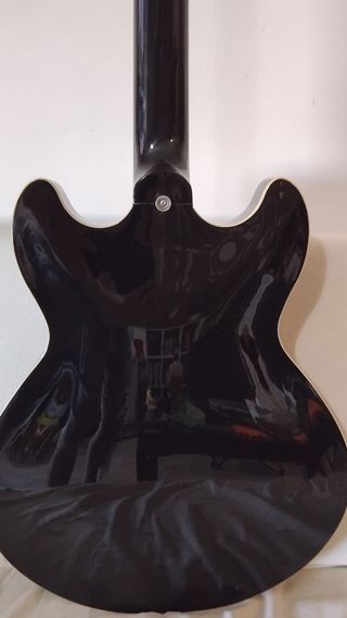 Guitarra Eléctrica Tipo Gibson 335 Negra