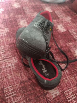 Zapatos de seguridad Kapital talla 40 grises