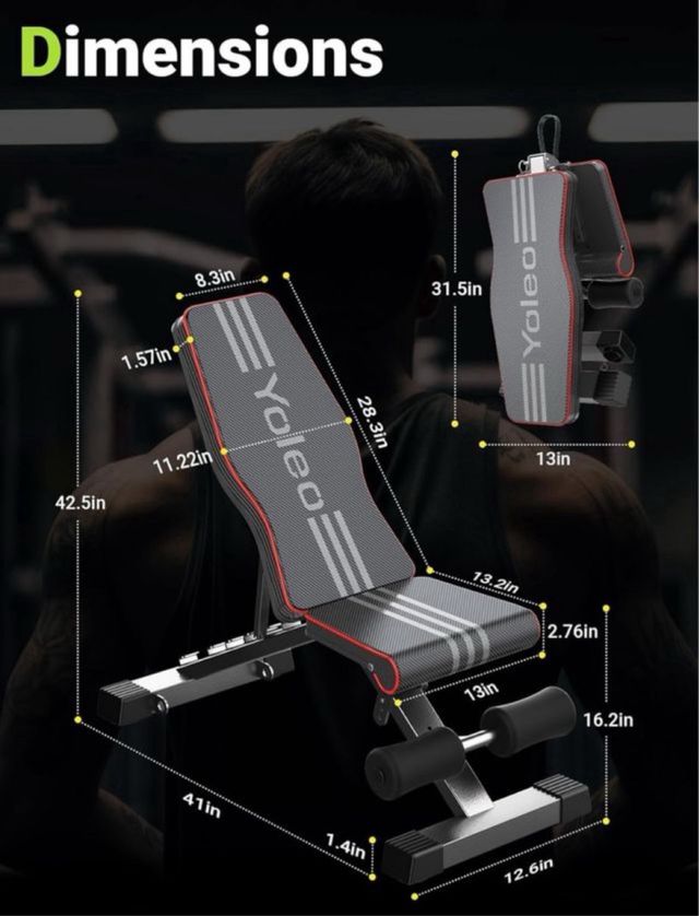 Banco de pesas YOLEO 