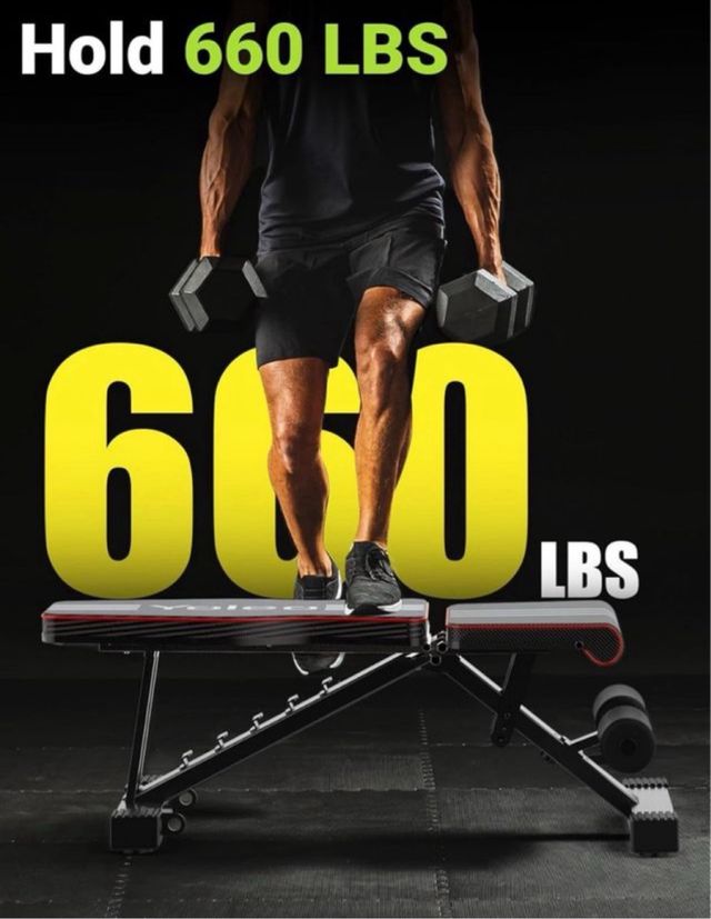 Banco de pesas YOLEO 