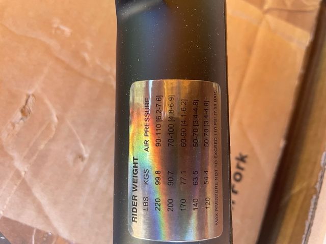 Horquilla Bicicleta Montaña NANLIO X5 Pro