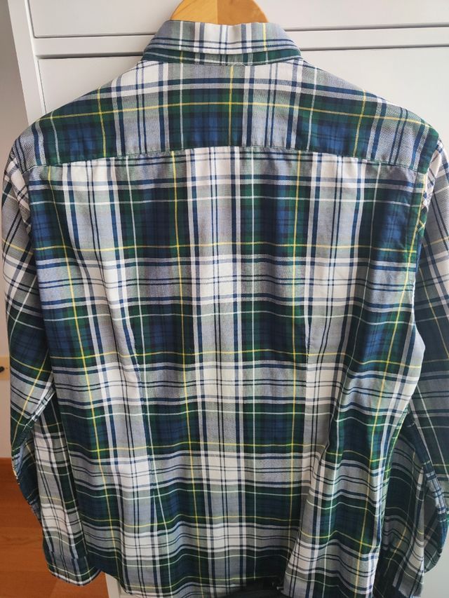 Camisa Zara Tartán Talla M