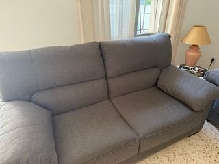 Sofá de 2 plazas gris