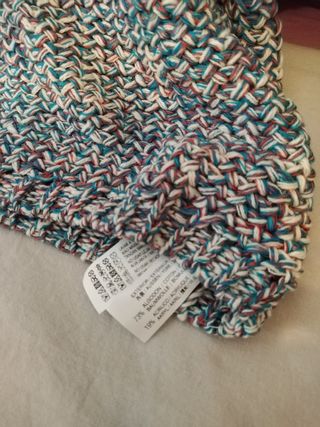 Jersey Stradivarius mangas 3/4 multicolor