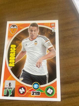 Cromo Fútbol Rodrigo Valencia 2014