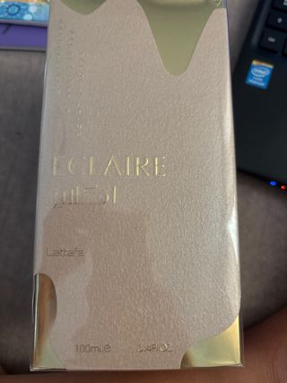 Perfume Árabe Lattafa Eclaire Beige/Dorado